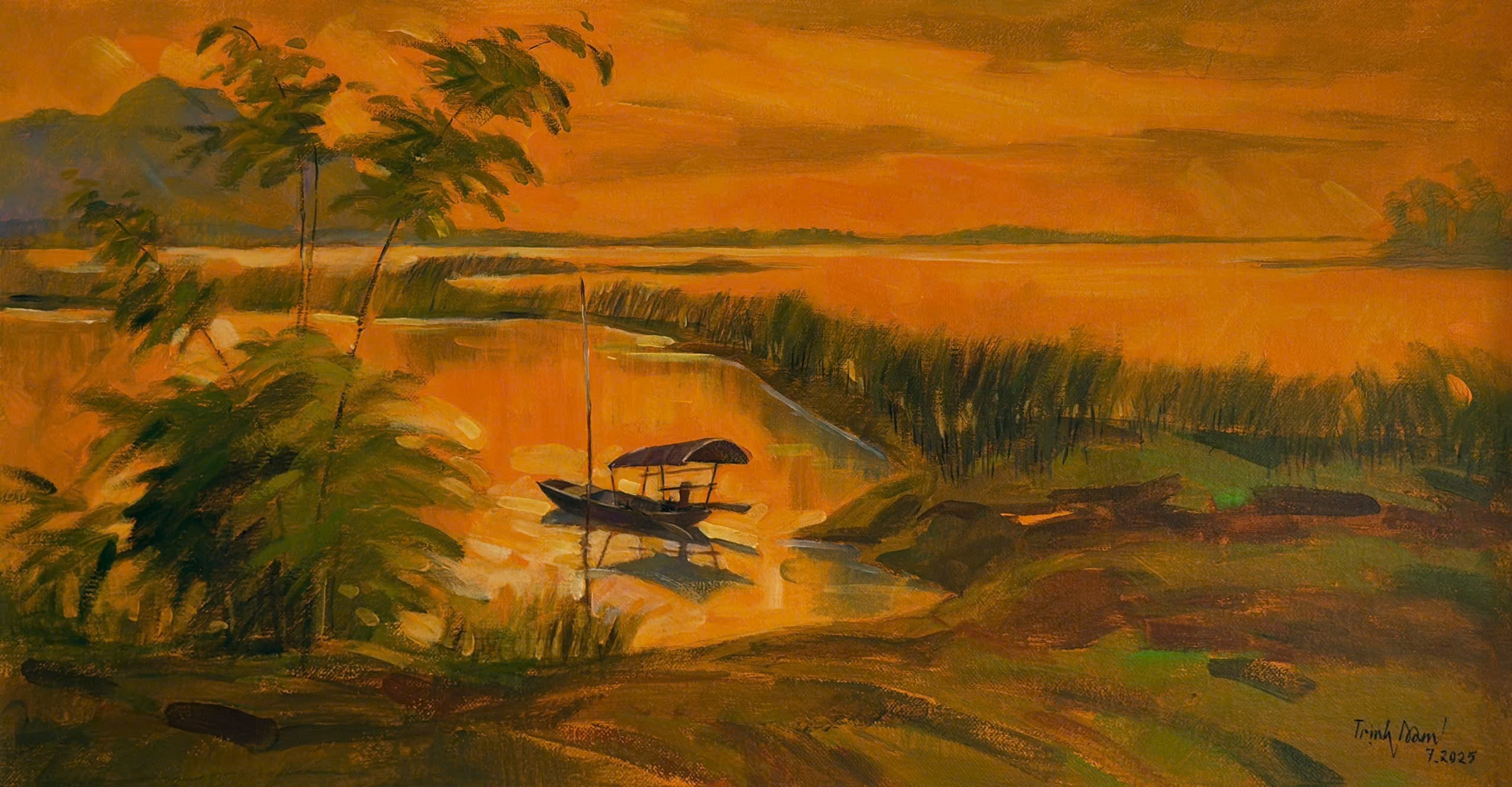 Dáng chiều Tản Viên